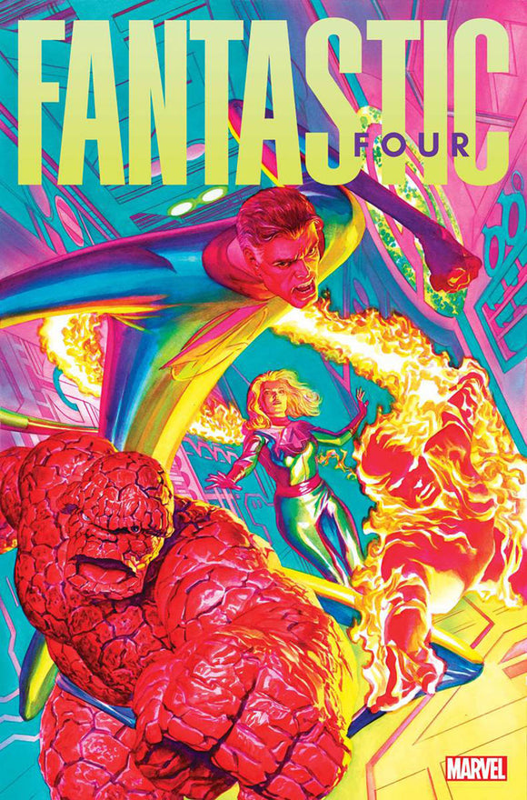 Fantastic Four Vol 7 #1 Cover A Regular Alex Ross Group Cover