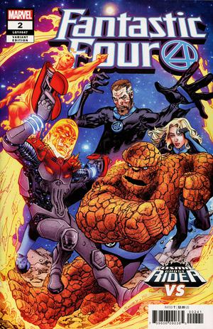 Fantastic Four Vol 6 #2 Cover B Variant Tom Raney Cosmic Ghost Rider VS Cover