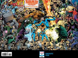 Fantastic Four Vol 6 #2 Cover C Variant Arthur Adams Connecting Wraparound Cover (2 Of 2)