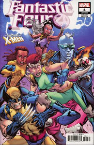 Fantastic Four Vol 6 #4 Cover B Variant Tom Raney Uncanny X-Men Cover