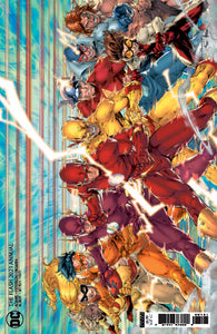 Flash Vol 5 Annual 2021 #1 Cover B Variant Brett Booth Card Stock Cover