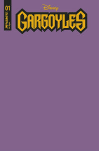 Gargoyles Vol 3 #1 Cover G Variant Gargoyles Purple Blank Authentix Cover