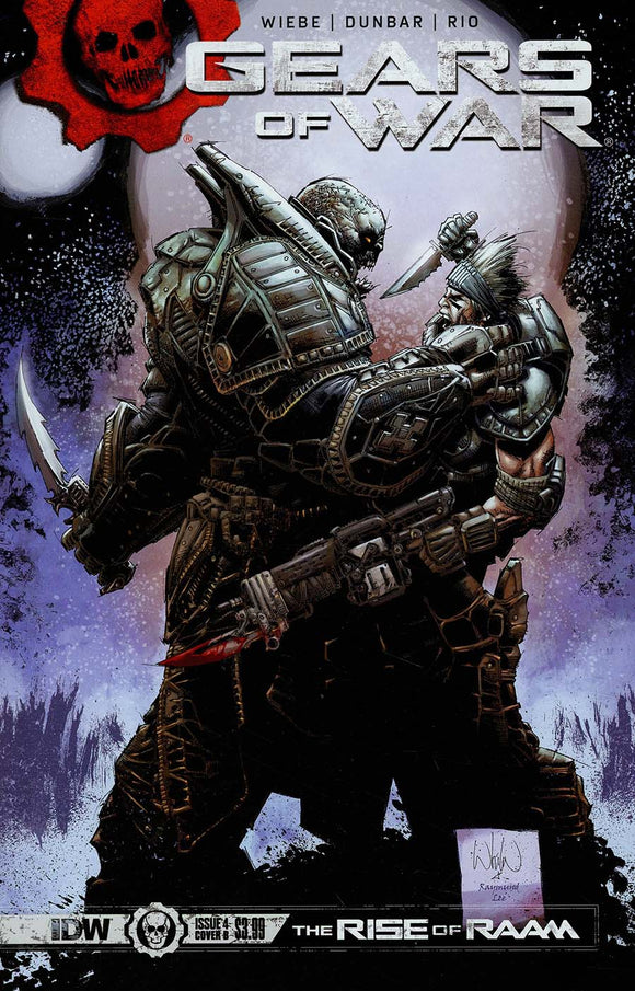 Gears Of War Rise Of RAAM #4 Cover B Variant Whilce Portacio Cover
