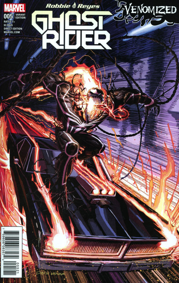 Ghost Rider Vol 7 #5 Cover B Variant Dustin Weaver Venomized Cover