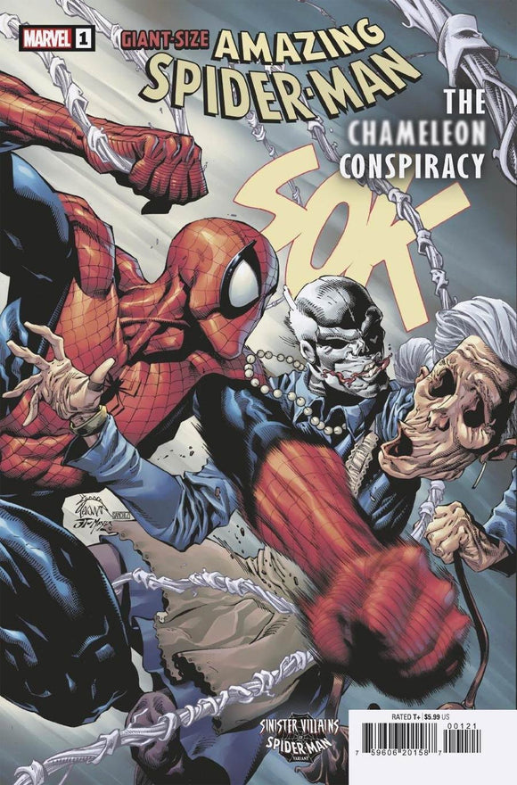 Giant-Size Amazing Spider-Man Chameleon Conspiracy #1 (One Shot) Cover B Variant Ryan Stegman Spider-Man Villains Cover