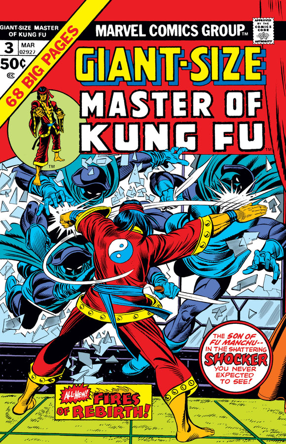 Giant Size Master Of Kung Fu #3