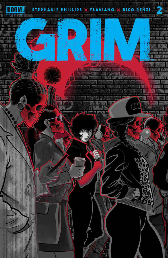 Grim #2 Cover H 2nd Ptg Flaviano Variant Cover