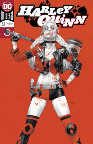 Harley Quinn Vol 3 #52 Cover A Regular Julian Totino Tedesco Enhanced Foil Cover