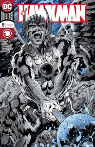 Hawkman Vol 5 #5 Cover A Regular Bryan Hitch Enhanced Foil Cover