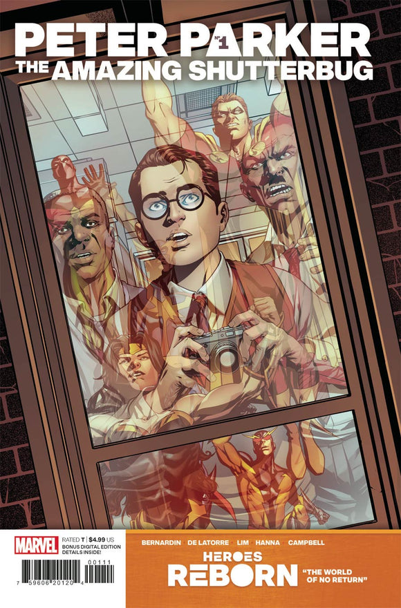 Heroes Reborn Peter Parker The Amazing Shutterbug #1 (One Shot) Cover A Regular Mike McKone Cover