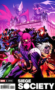 Heroes Reborn Siege Society #1 (One Shot) Cover B Variant Marcelo Ferreira Cover