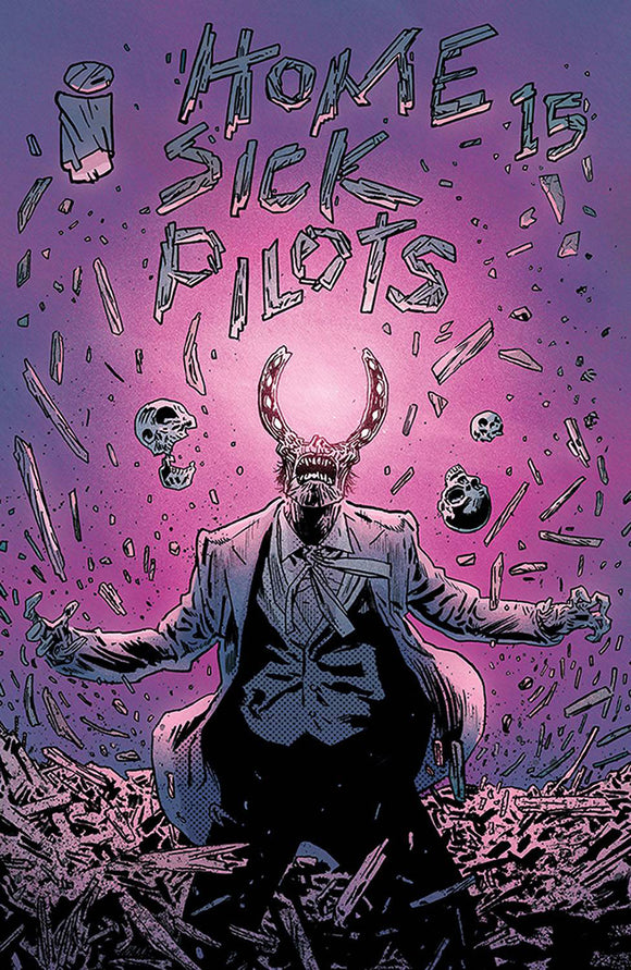 Home Sick Pilots #15 Cover B Variant Michael Walsh Cover