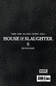 House Of Slaughter #8 Cover C Variant Chris Burnham Bodybag Cover With Polybag
