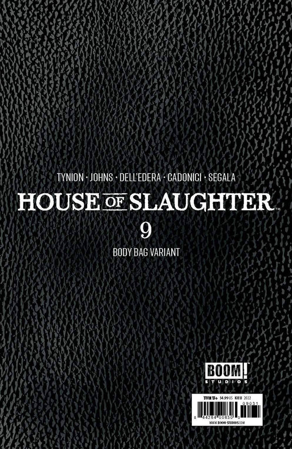 House Of Slaughter #9 Cover C Variant Lesle Kieu Bodybag Cover With Polybag
