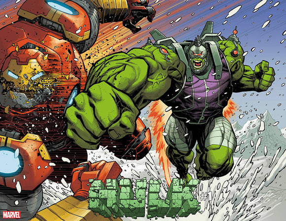 Hulk Vol 5 #1 Cover O 2nd Ptg Ryan Ottley Wraparound Variant Cover