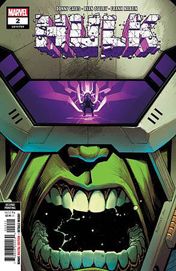 Hulk Vol 5 #2 Cover D 2nd Ptg Ryan Ottley Variant Cover
