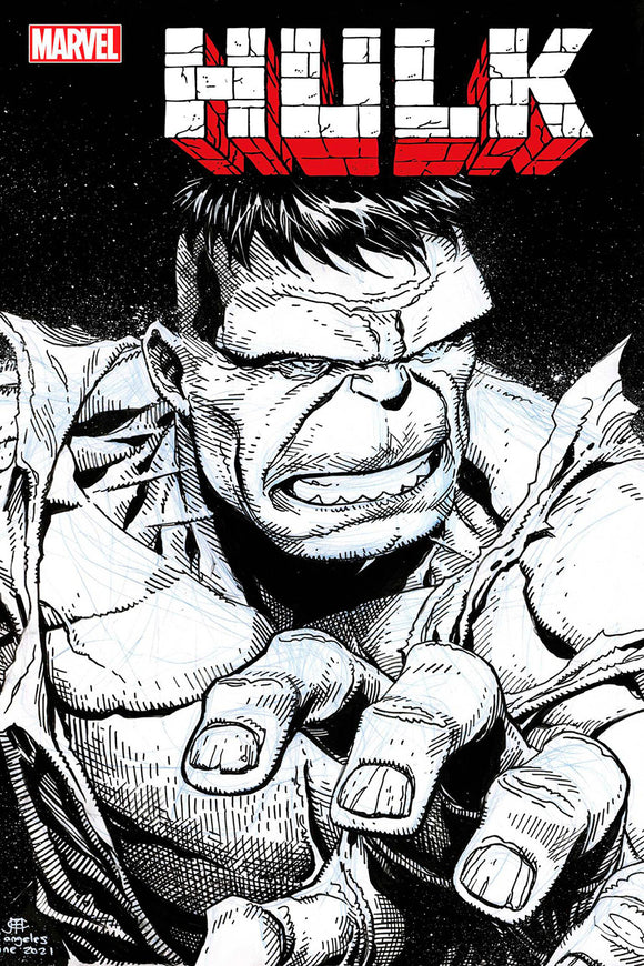 Hulk Vol 5 #3 Cover C Variant Jim Cheung Headshot Sketch Cover