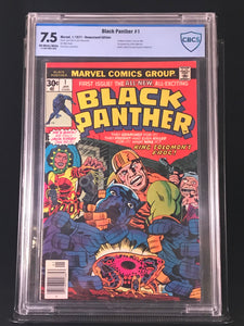 Black Panther #1 Jack Kirby cover Grade 7.5