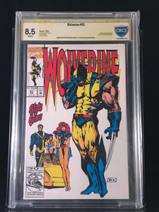 Wolverine Vol 2 #65 Signature Series and Sketch Gold Grade 8.5