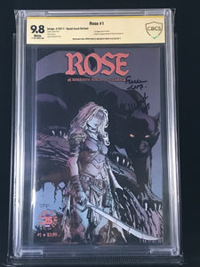 Rose #1 Cover B Variant David Finch Cover Signature Series Grade 9.8