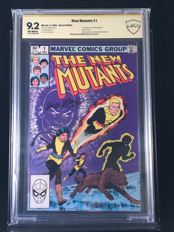 New Mutants #1 Signature Series Grade 9.2