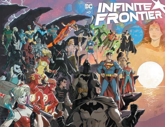 INFINITE FRONTIER #0 (ONE SHOT) CVR A DAN JURGENS & MIKEL JANIN WRAPAROUND