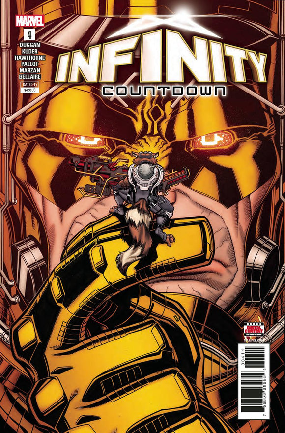 INFINITY COUNTDOWN #4 Cover A 1st Ptg Regular Nick Bradshaw Cover