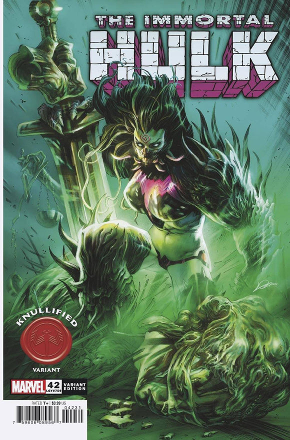 Immortal Hulk #42 Cover B Variant Alexander Lozano Knullified Cover