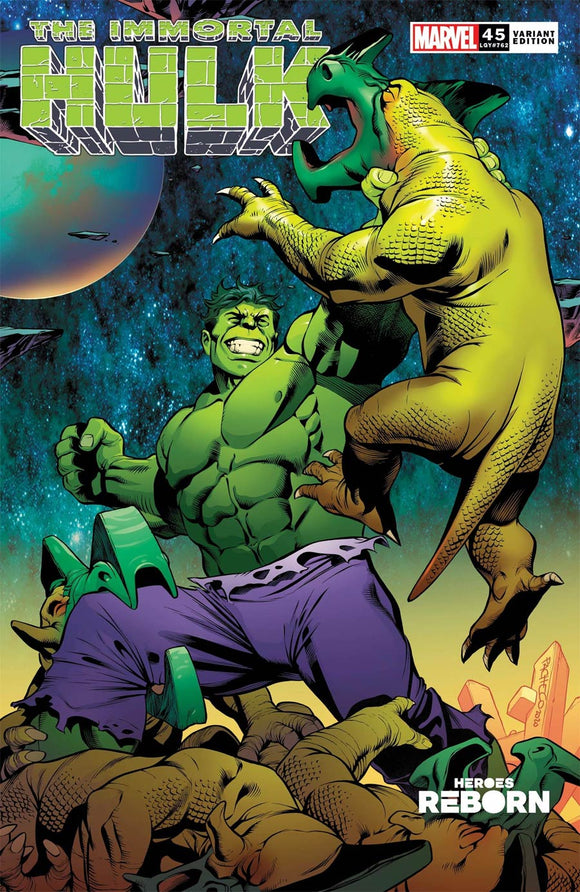 Immortal Hulk #45 Cover B Variant Carlos Pacheco Heroes Reborn Cover