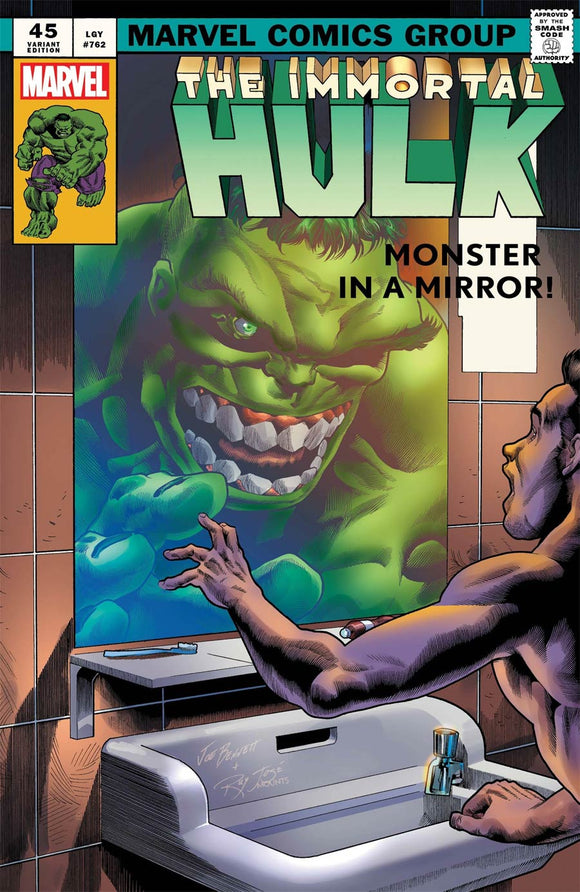 Immortal Hulk #45 Cover C Variant Joe Bennett Homage Cover