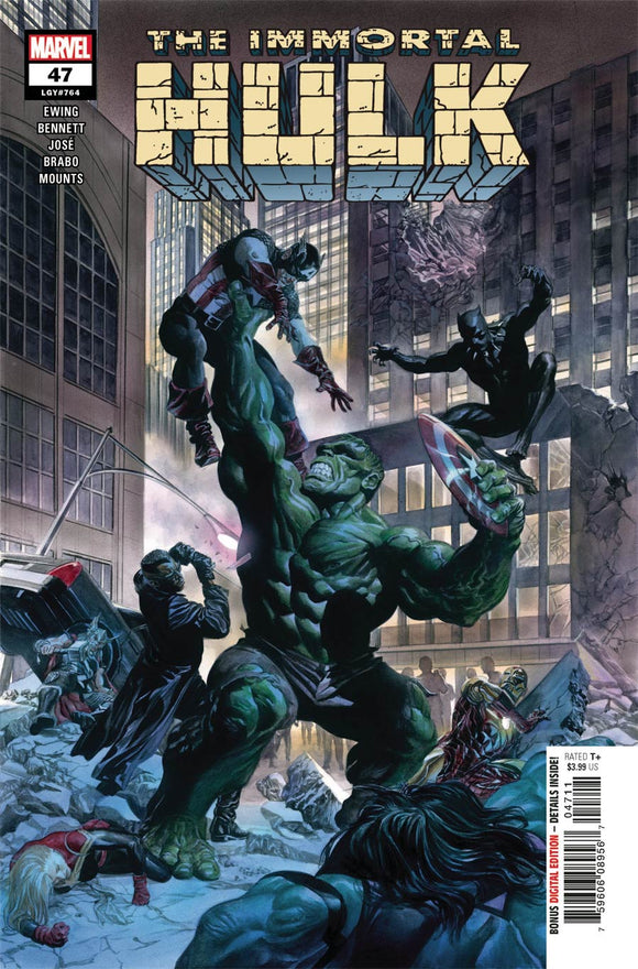 Immortal Hulk #47 Cover A Regular Alex Ross Cover