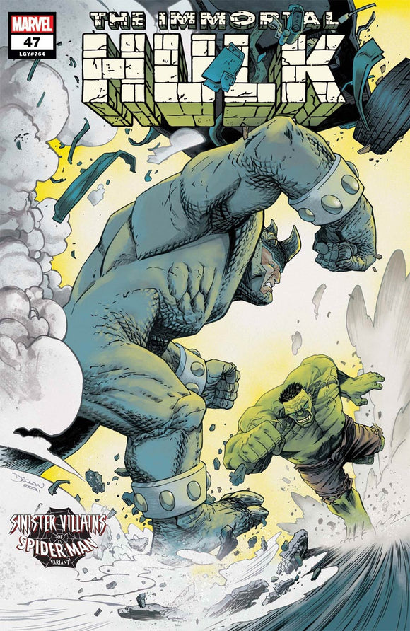 Immortal Hulk #47 Cover B Variant Declan Shalvey Spider-Man Villains Cover