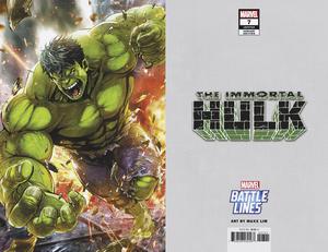 Immortal Hulk #7 Cover B Variant Maxx Lim Marvel Battle Lines Cover