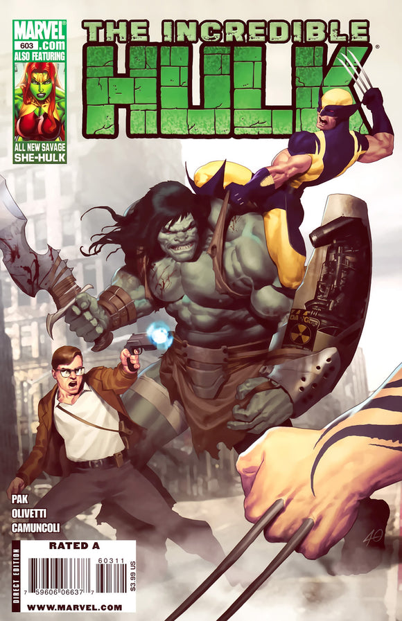 Incredible Hulk Vol 3 #603 Regular Salvador Espin Cover