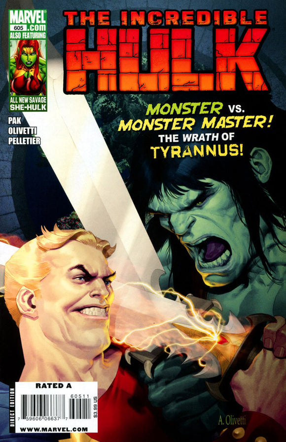 Incredible Hulk Vol 3 #605 Regular Ariel Olivetti Cover