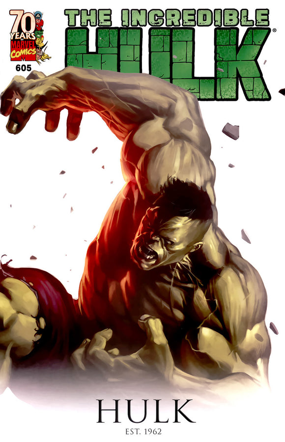 Incredible Hulk Vol 3 #605 70th Anniversary Marko Djurdjevic Variant Cover