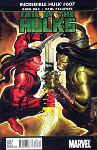 Incredible Hulk Vol 3 #607 1st Ptg Regular John Romita Jr Cover (Fall Of The Hulks Tie-In)