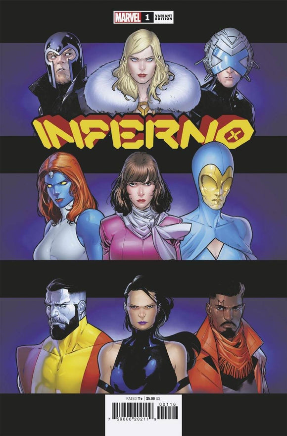 Inferno Vol 2 #1 Cover G Variant RB Silva Homage Cover