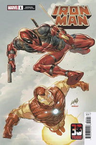 Iron Man Vol 6 Annual #1 Cover D Variant Rob Liefeld Deadpool 30th Anniversary Cover (Infinite Destinies Tie-In)