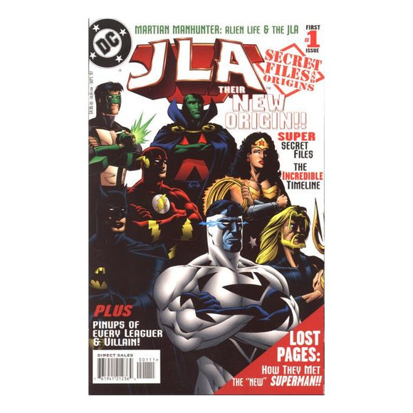 JLA Secret Files #1 Cover A Deluxe Edition
