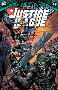 JUSTICE LEAGUE #53 CVR A LIAM SHARP (DARK NIGHTS DEATH METAL)