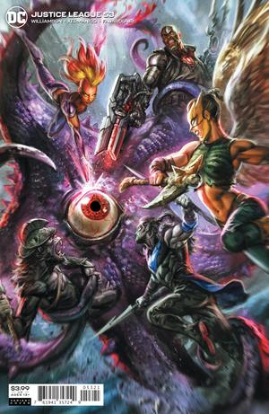 JUSTICE LEAGUE #53 CVR B BEN CALDWELL VAR (DARK NIGHTS DEATH METAL)