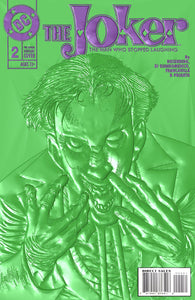 Joker The Man Who Stopped Laughing #2 Cover D Variant Kelley Jones 90s Cover Month Foil Multi-Level Embossed Cover