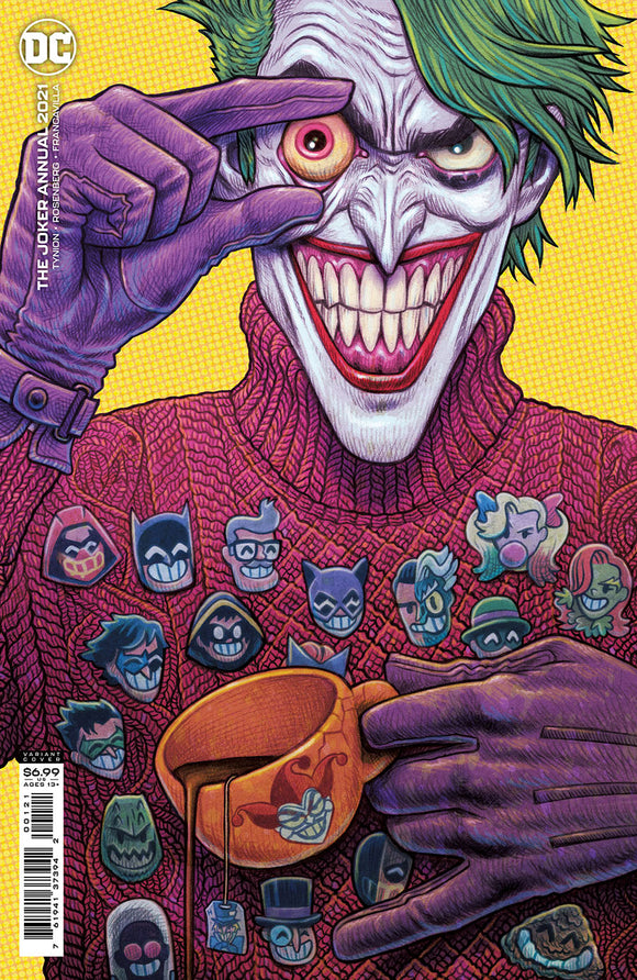 Joker Vol 2 2021 Annual #1 (One Shot) Cover B Variant Dan Hipp Card Stock Cover