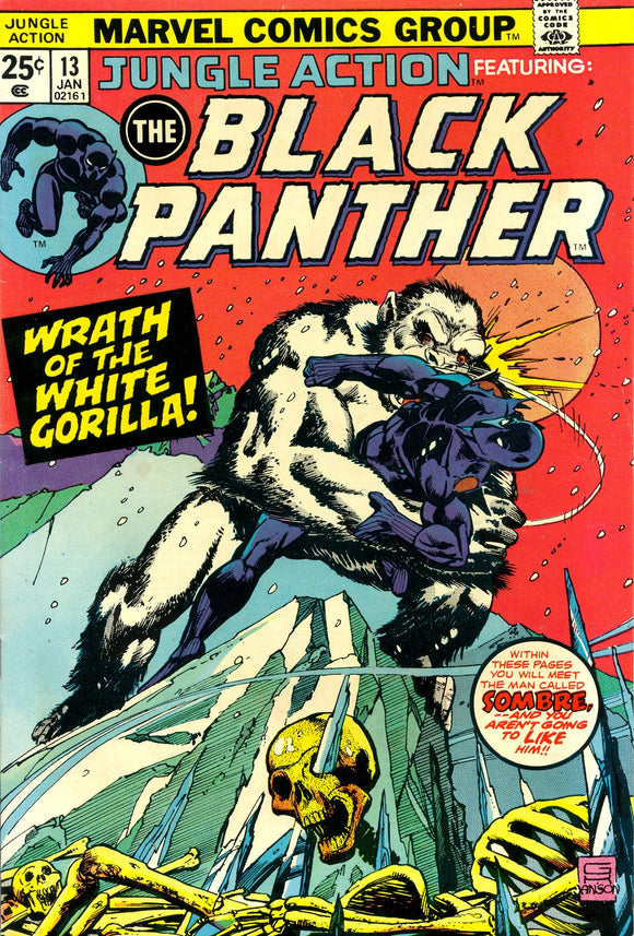 Jungle Action #13 featuring The Black Panther