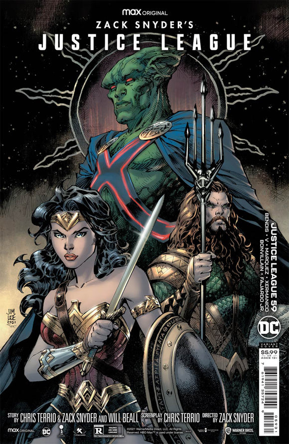 Justice League Vol 4 #59 Cover C Variant Jim Lee Snyder Cut Card Stock Cover