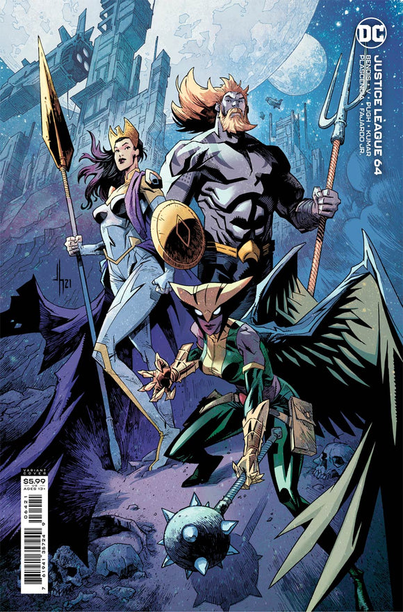 Justice League Vol 4 #64 Cover B Variant Jason Howard Card Stock Cover
