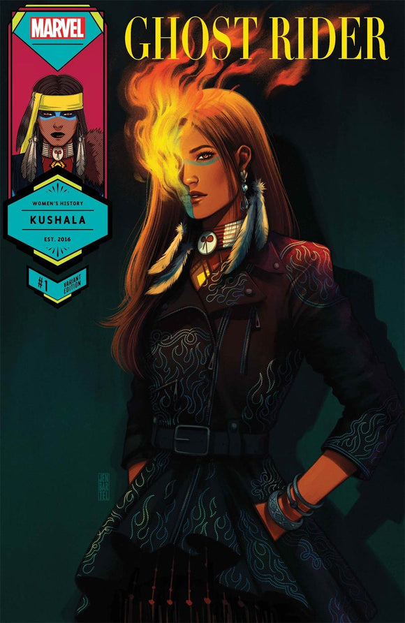 King In Black Ghost Rider One Shot Cover B Variant Jen Bartel Womens History Month Cover