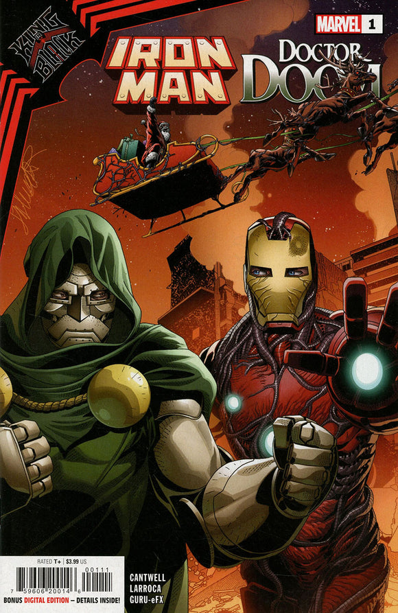 King In Black Iron Man Doctor Doom One Shot Cover A Regular Salvador Larroca Cover