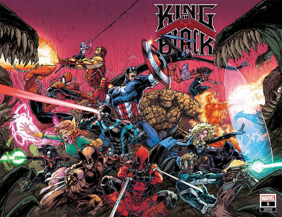 King In Black #5 Cover E Variant Brett Booth Wraparound Cover